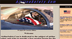 Desktop Screenshot of airlinesafety.com